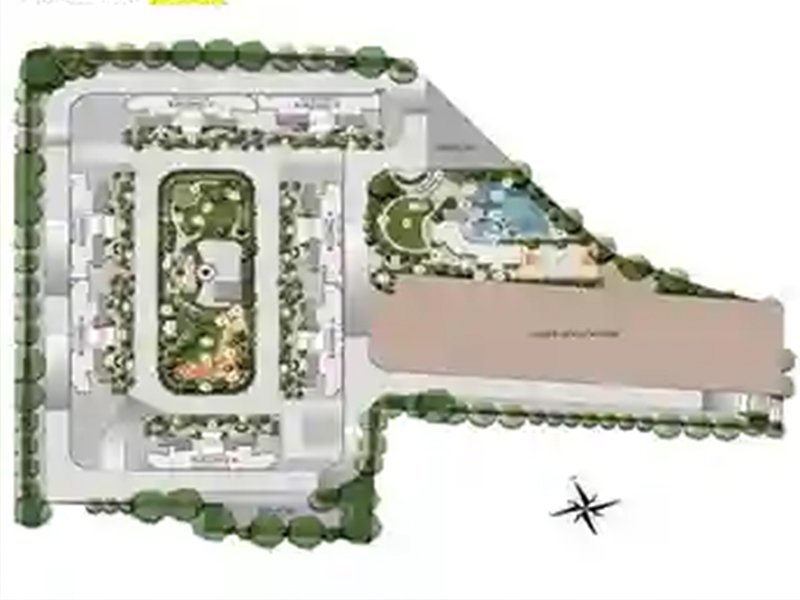 Floor plan of Kolte-Patil Qrious &mdash; photo gallery, images, brochure, amenities, cost sheet, price breakup, availability details, RERA number, RERA certificate, possession date, layout plan, logo, floor plan, master plan, and location map showcasing project highlights and features.